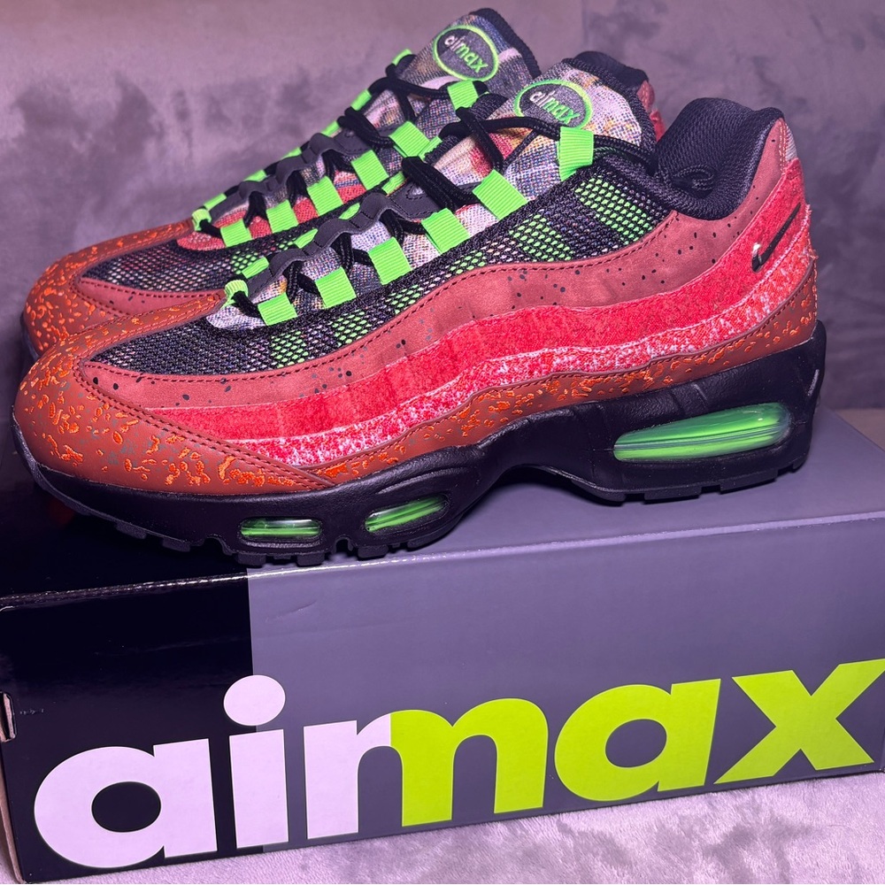 Nike Air Max 95 OG Bubble “Hong Kong” mens 10 - Picture 9 of 13